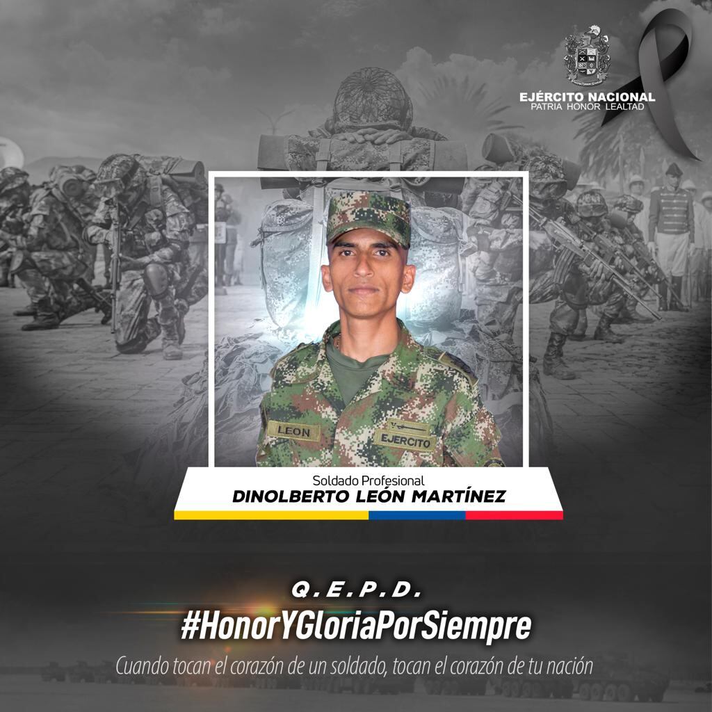 Un soldado fue asesinado en medio del ataque.