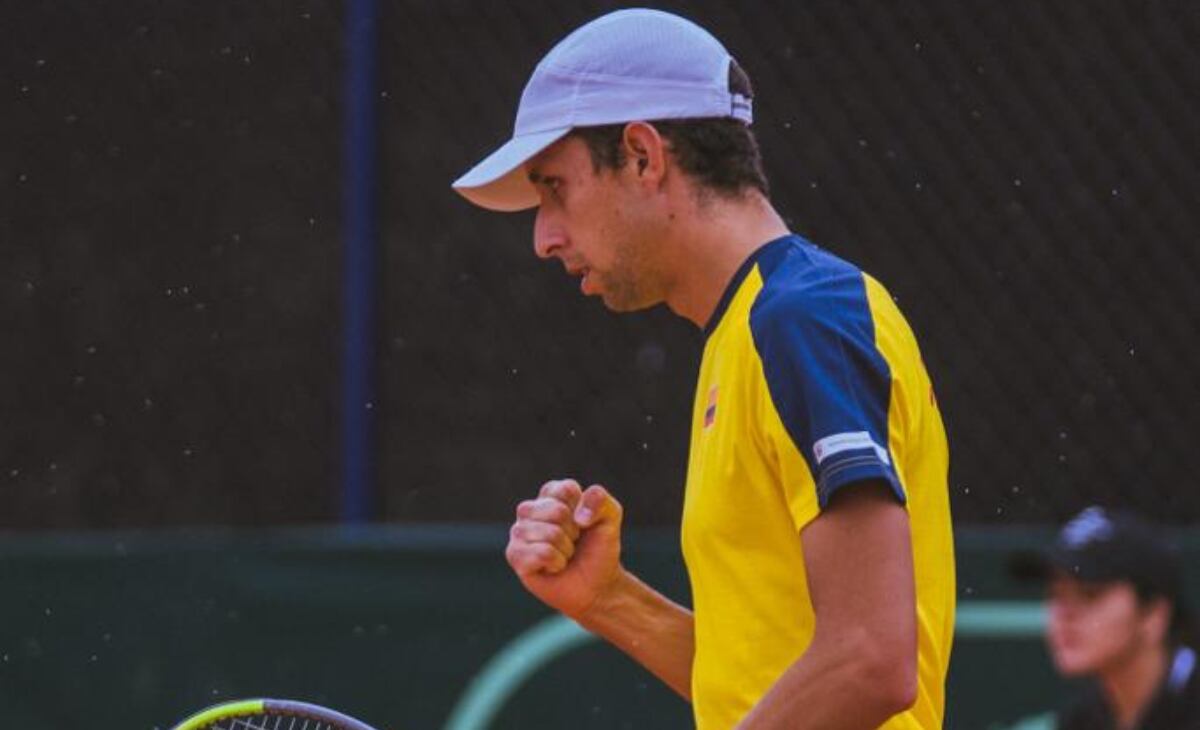 Daniel Galán puso el segundo punto de la serie ante Turquía.