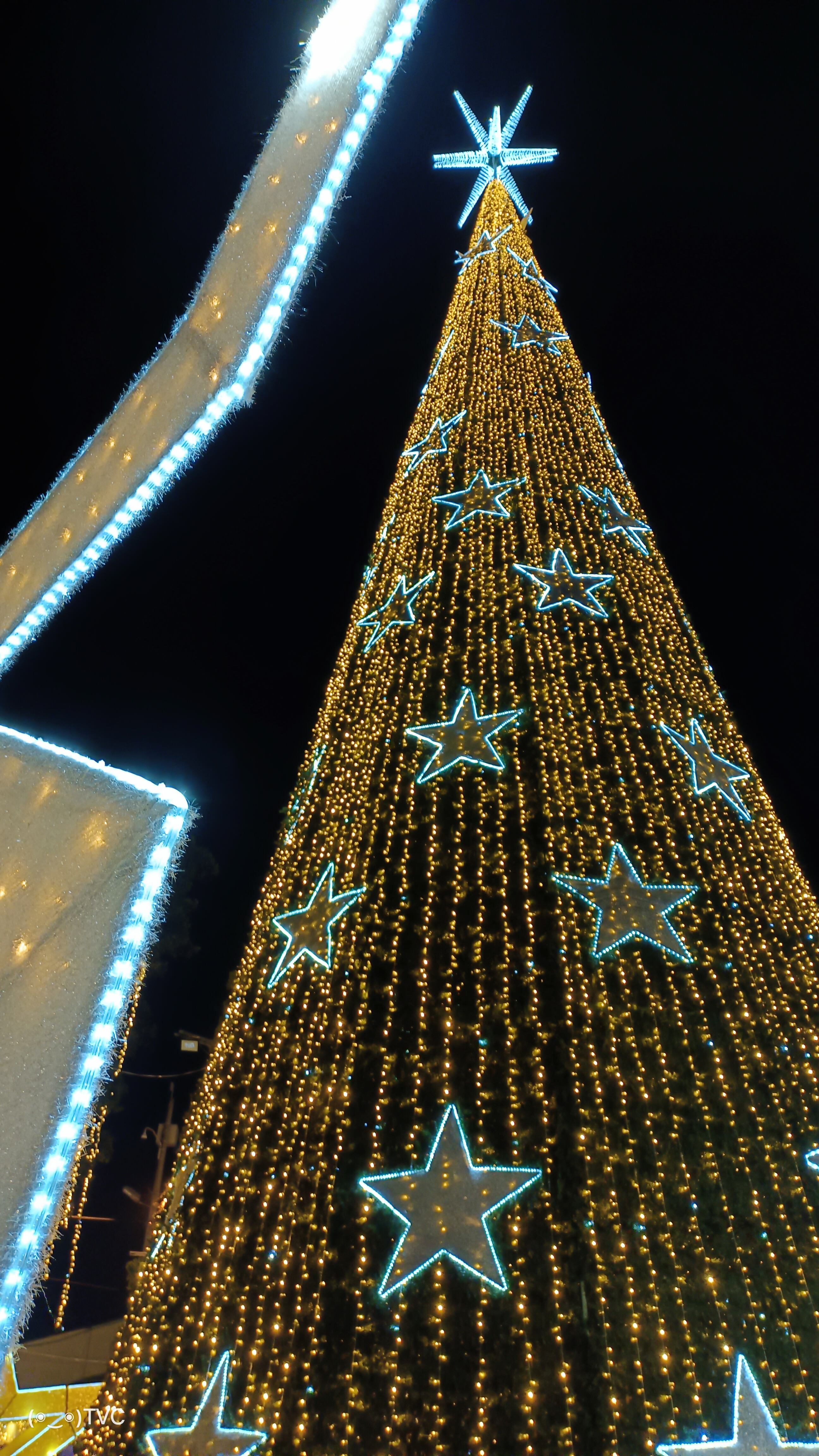 Cota se viste de Navidad con un imponente alumbrado de 290,000 luces LED