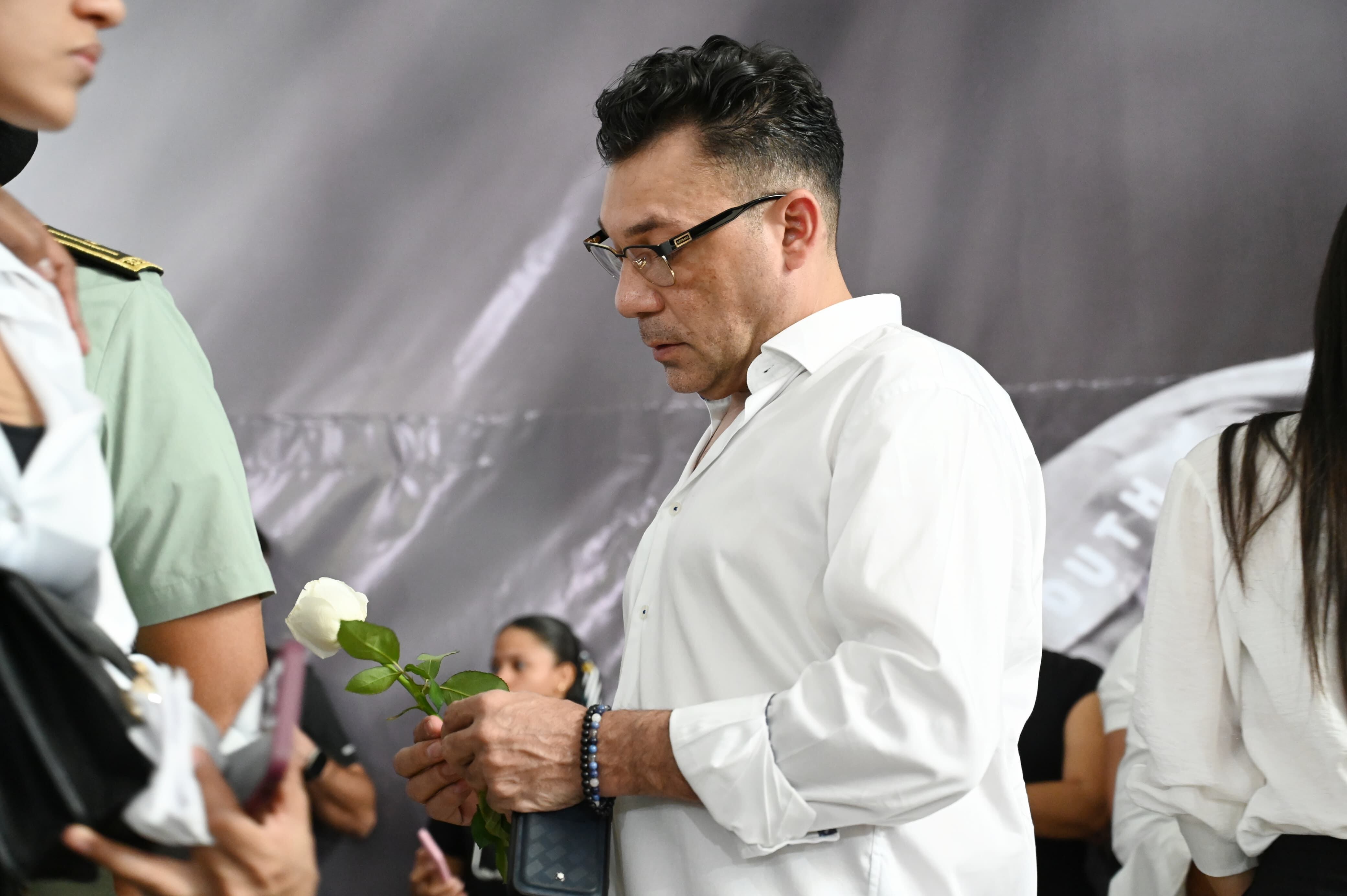 Exequias del compositor y cantante vallenato Omar Geles en la ciudad de Valledupar