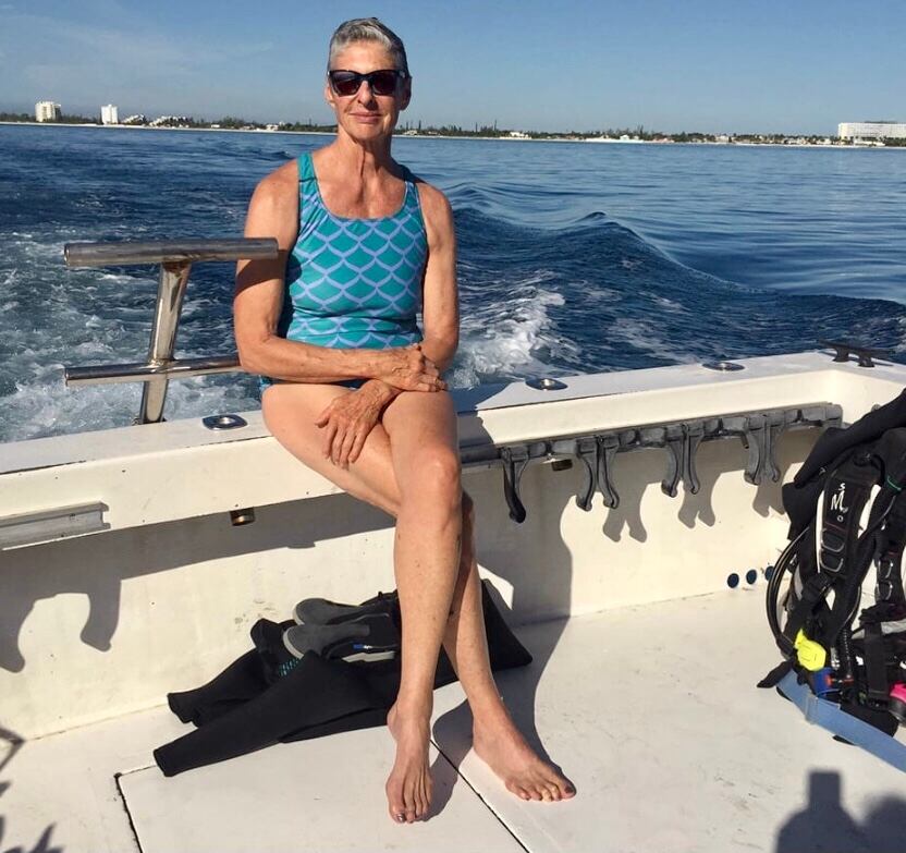 Ataque tiburón. Facebook Heidi Ernst.