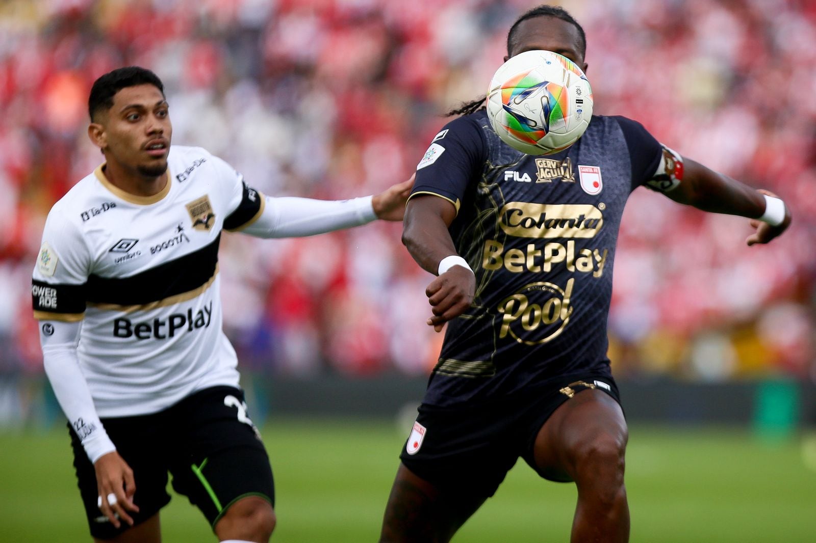 Independiente Santa Fe vs. Inter de Bogotá en El Campín.