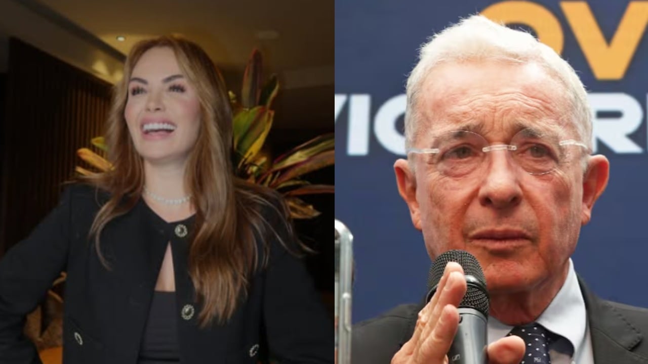 Sara Uribe y Álvaro Uribe