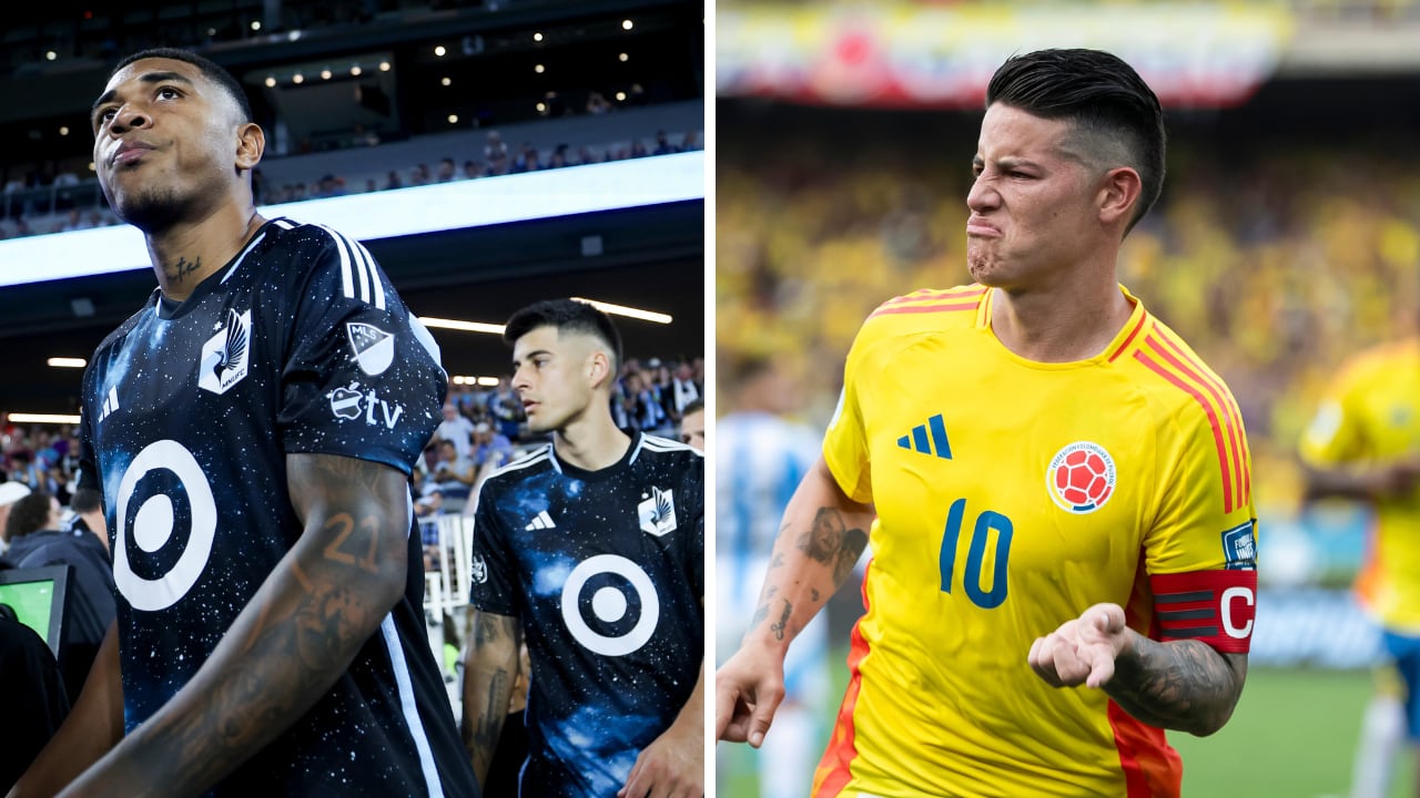 La reacción por parte de un colombiano, que juega en Minnesota, a la casi segura llegada de James Rodríguez.