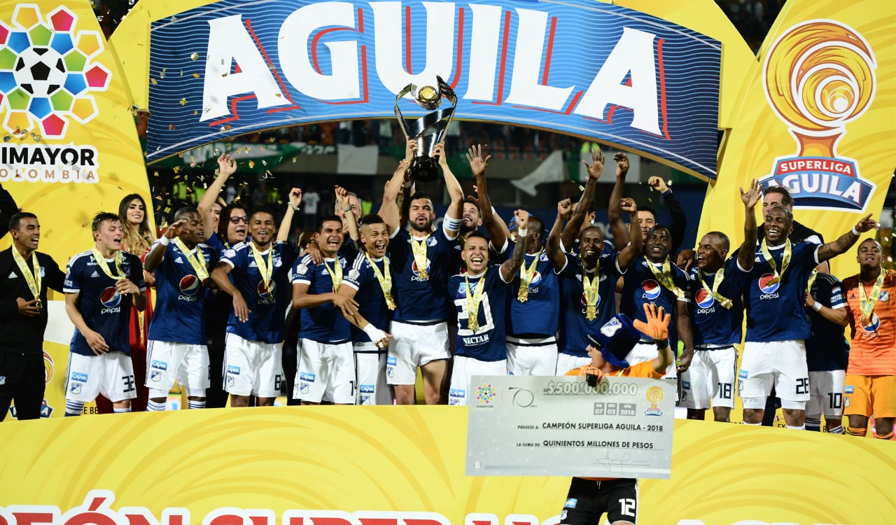 Millonarios ya supo lo que es ser campeón en casa de Atlético Nacional.