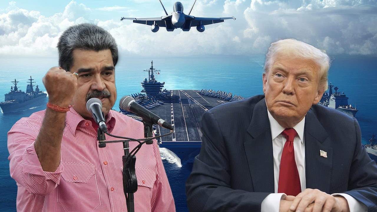 Donald Trump, Nicolás Maduro, el despliegue militar en el Caribe