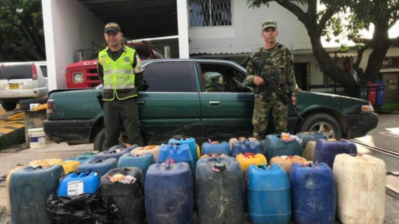 Contrabando gasolina