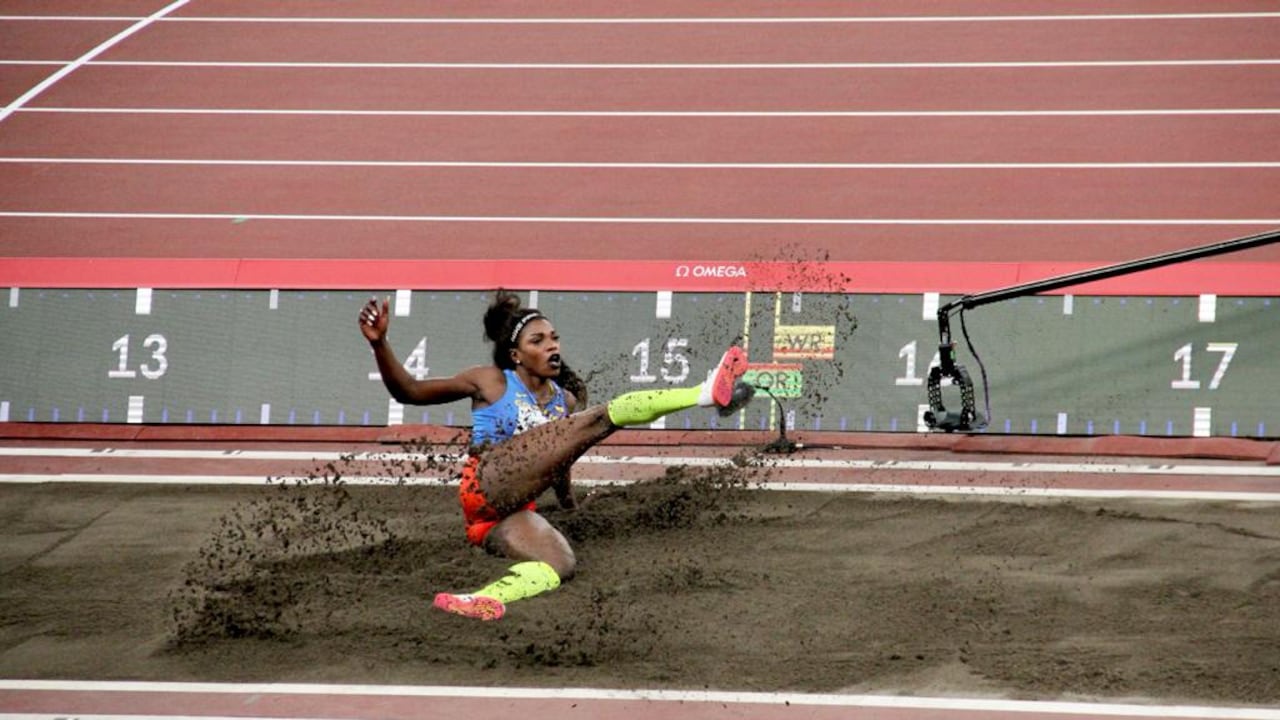 Las emotivas palabras de Caterine Ibargüen a Yulimar Rojas tras batir el récord mundial y conseguir el oro en el saltro triple de los Juegos Olímpicos