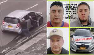 Los delincuentes fueron capturados poco después de haber cometido el hurto. La Fiscalía ya recibió la denuncia correspondiente.