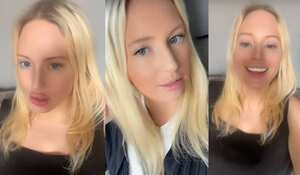 La modelo es una de las abuelas más jóvenes del Reino Unido