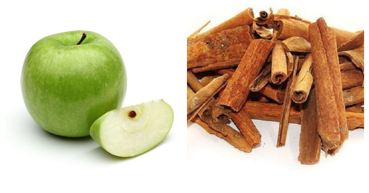 Infusión de manzana y canela