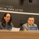 El presidente de la Jurisdicción Especial de la Paz (JEP), Alejandro Ramelli.