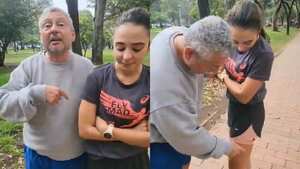 La víctima terminó muy afectada por lo sucedido.