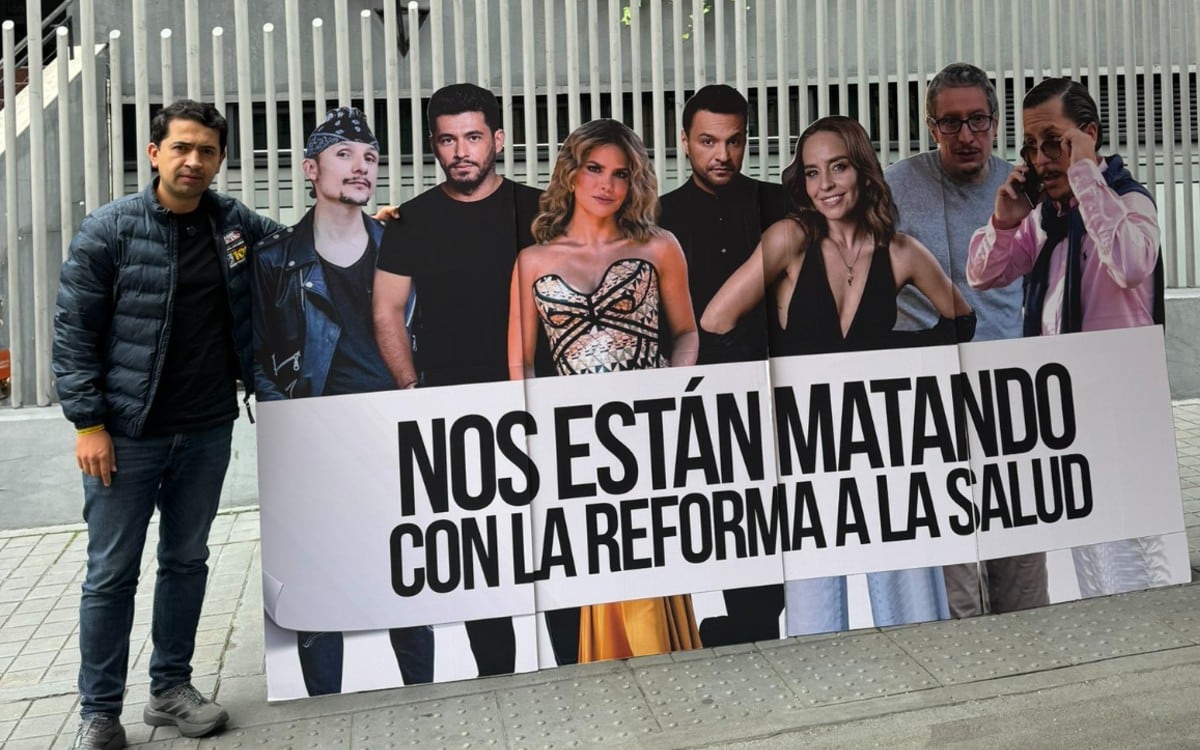 Daniel Briceño, candidato a la Cámara de Representantes, y la pancanta.