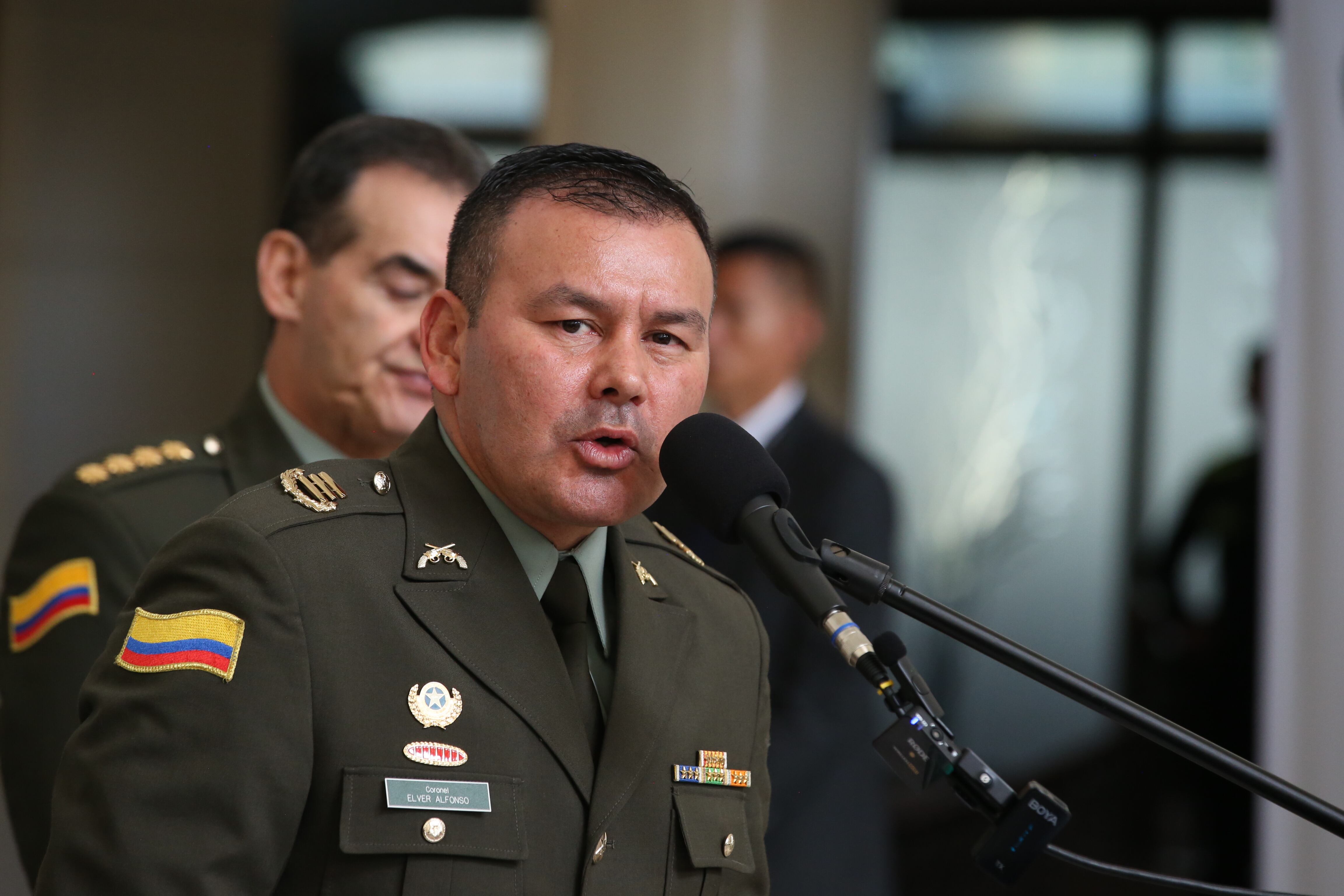 director nacional del Gaula, coronel Ever Alfonso