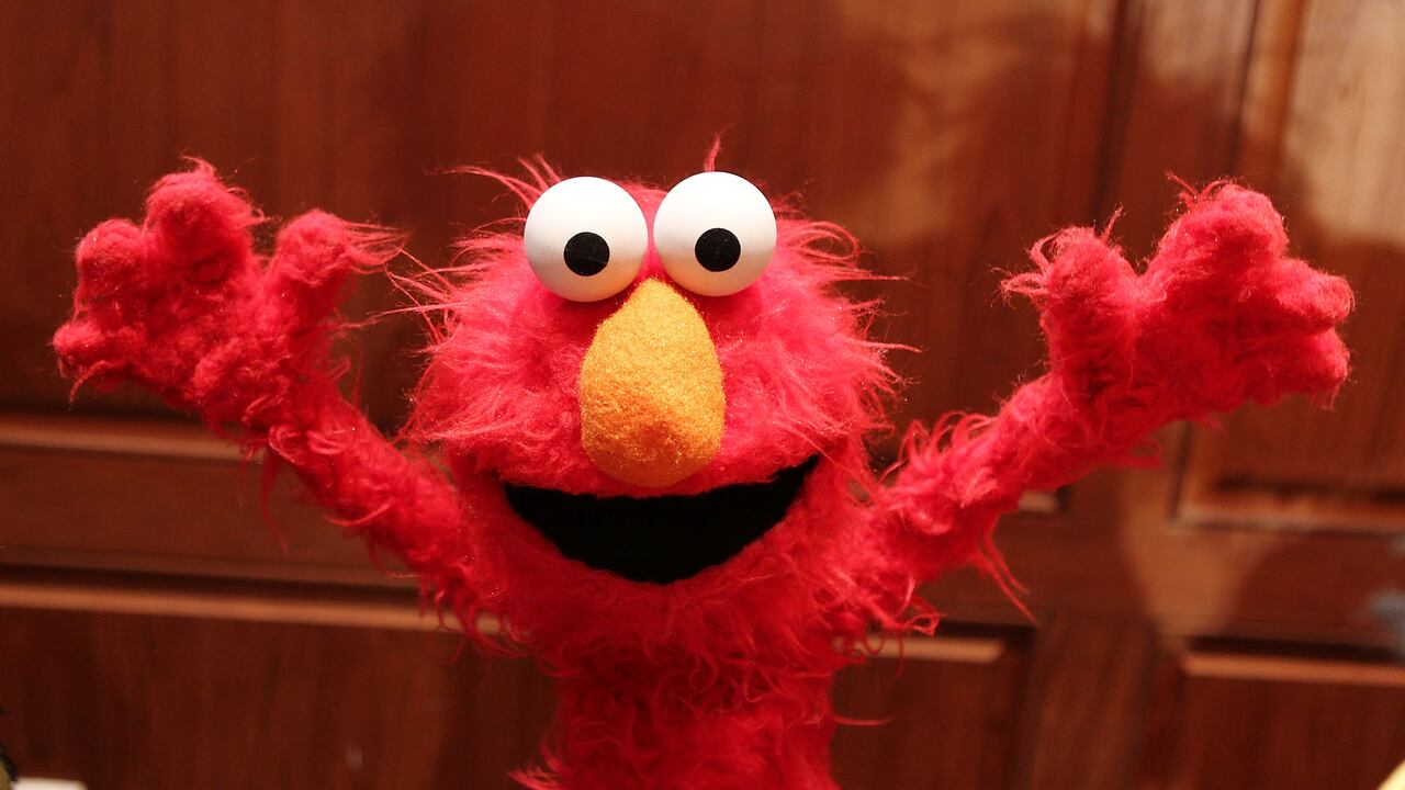 Estatua de Elmo en Museo de Celebridades en Washington. El títere fue creado en 1980 y es un ícono popular de los estadounidenses.