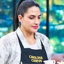 La actriz no aguantó las lágrimas y lloró frente a los televidentes de MasterChef Celebrity.