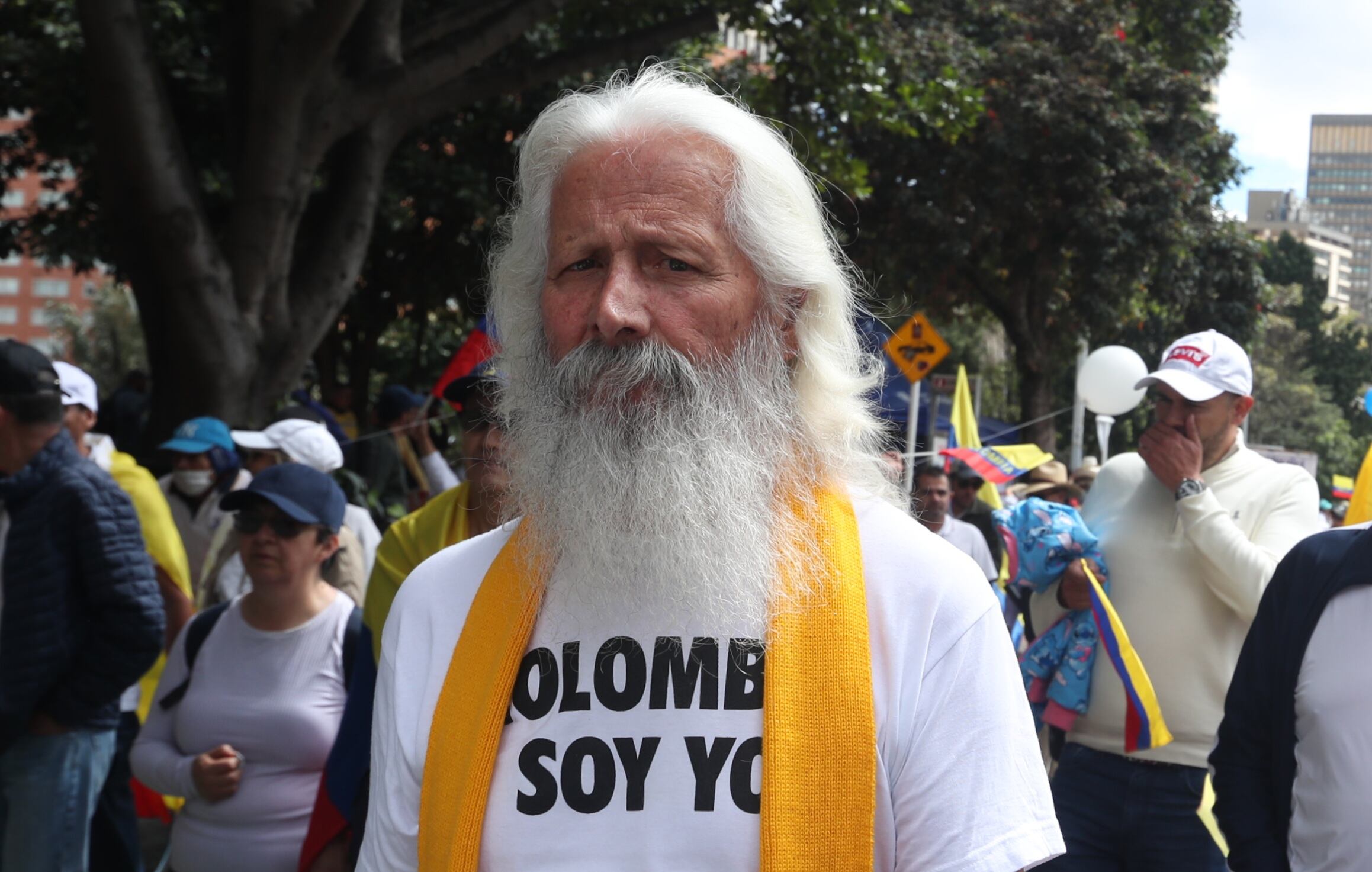Marcha del silencio en Bogotá