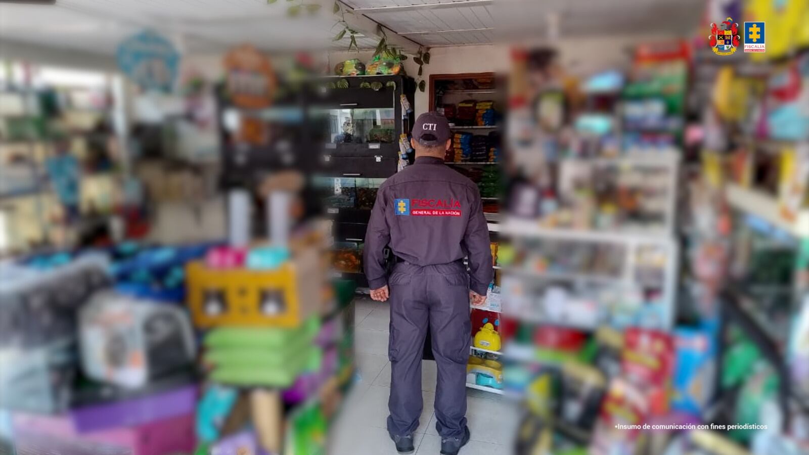 27 bienes avaluados en más de 7.000 millones de pesos fueron ocupados con fines de extinción del derecho de dominio.