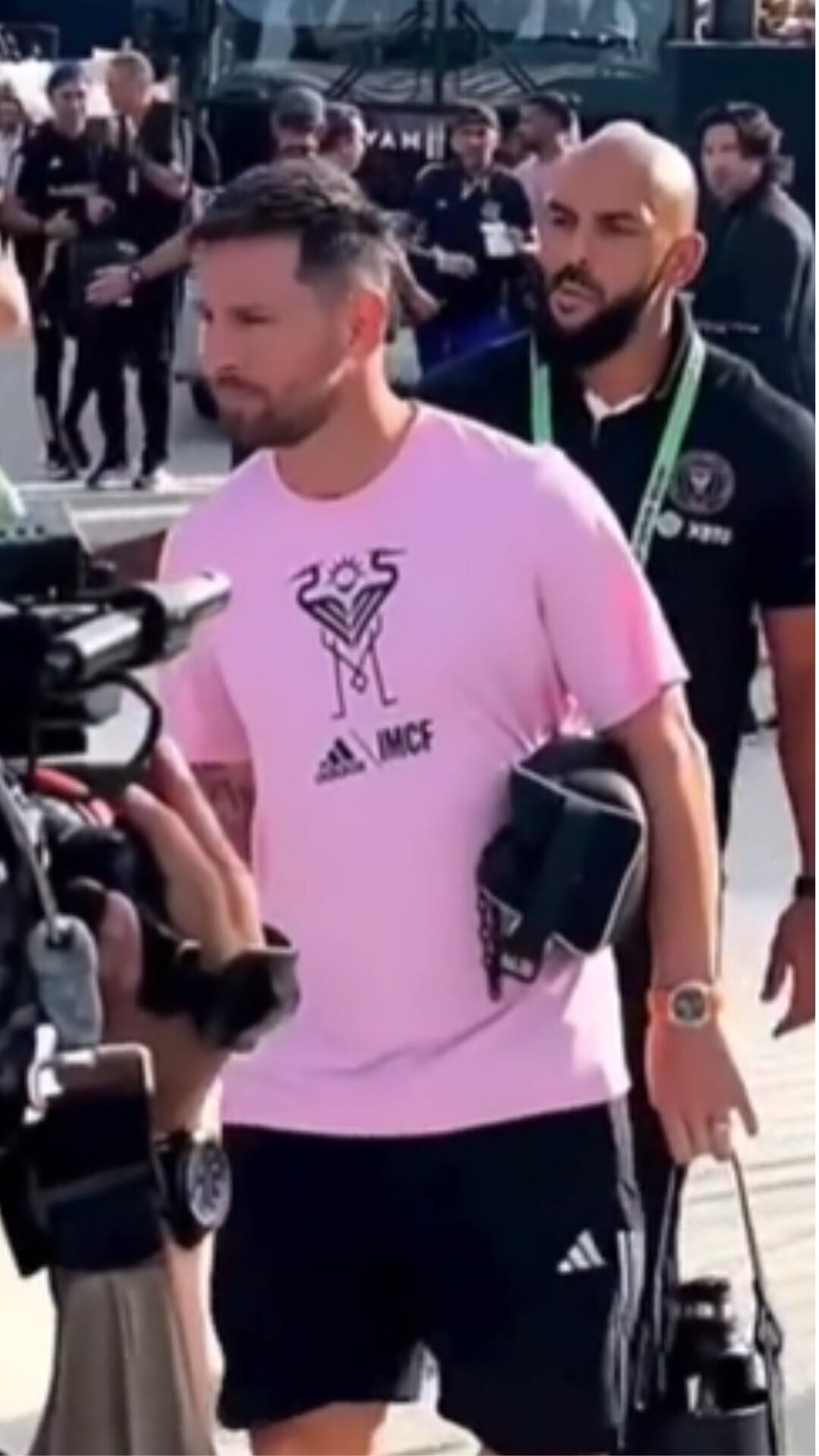 El guardaespaldas de Lionel Messi fue un pedido de los dueños del Inter de Miami