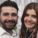 Juan Felipe Giraldo y su prometida Natalia Patiño.