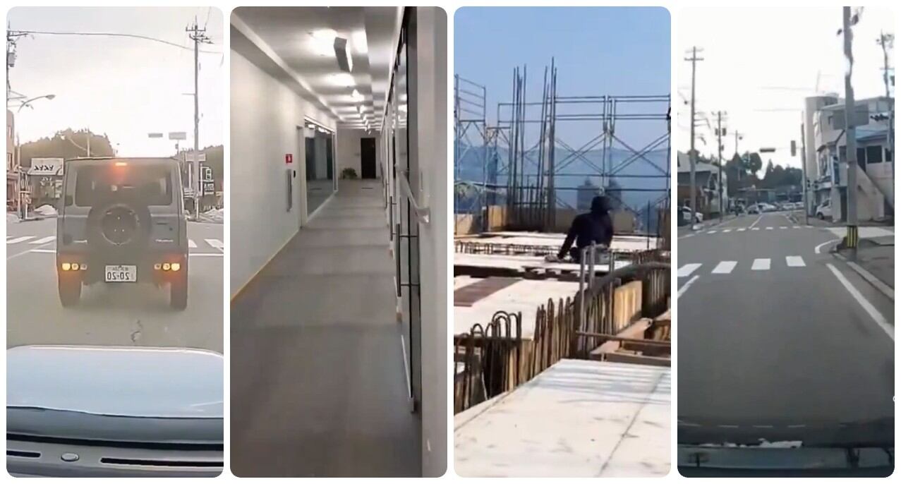 Los videos fueron publicados en las redes sociales