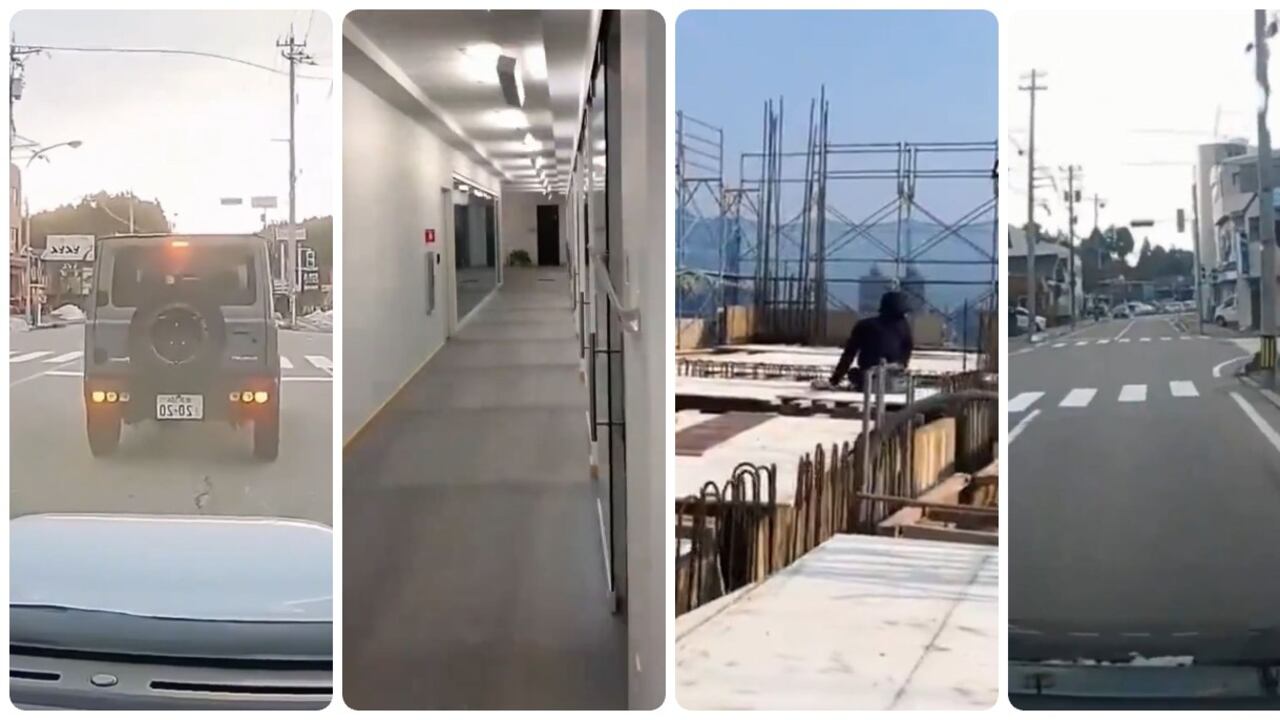 Los videos fueron publicados en las redes sociales