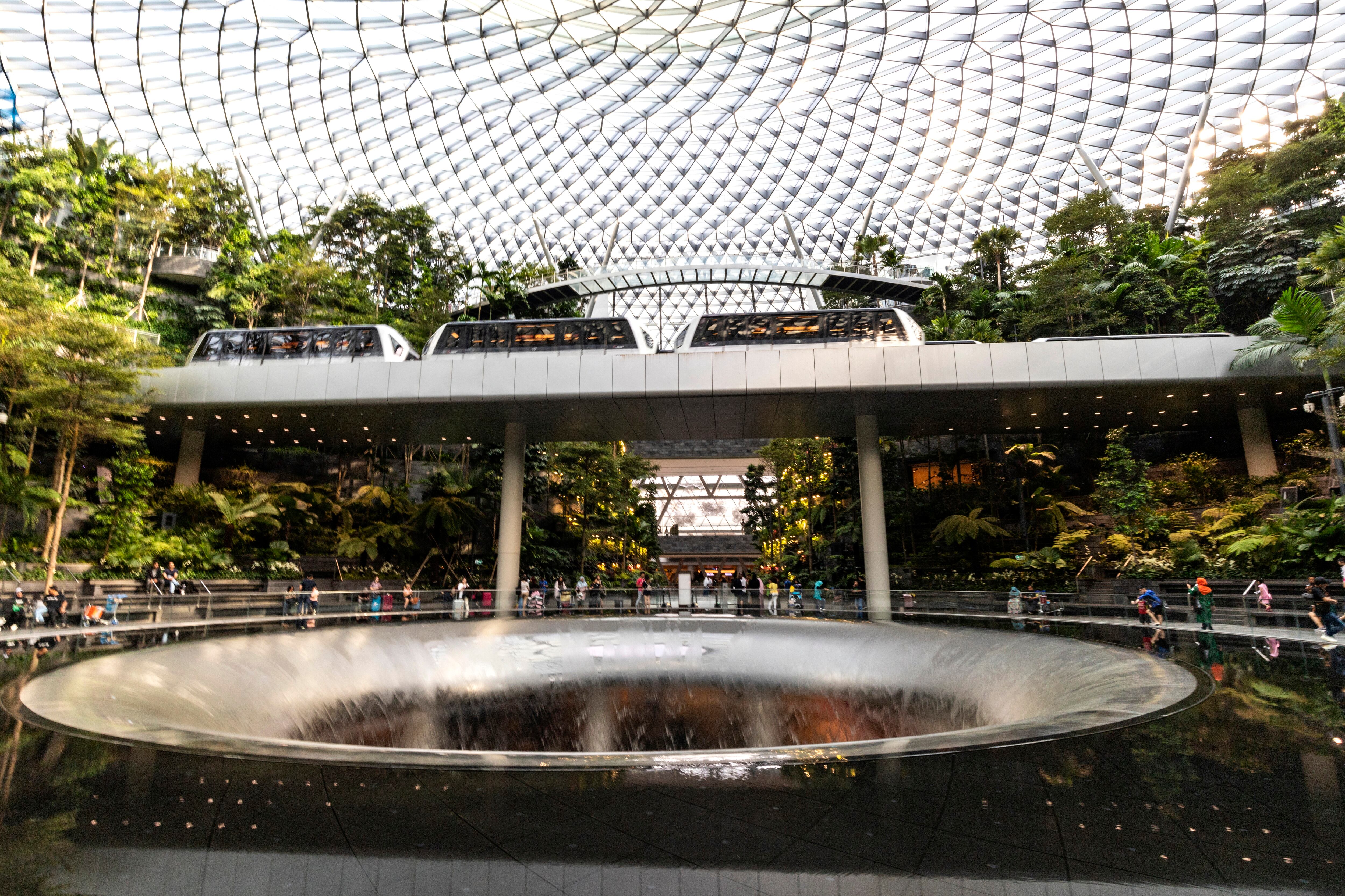 Aeropuerto Changi de Singapur.
