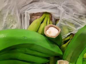 El contenedor que sobrepasaba el peso normal de las puertas de cerrado,