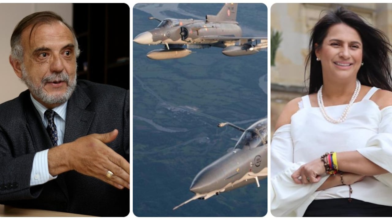 Iván Velásquez, Paola Holguín y su crítica frente a los aviones Kfir.