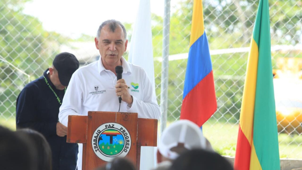 Secretario de Minas de Antioquia, Jorge Alberto Jaramillo