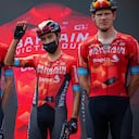 Santiago Buitrago, corredor del Bahrain Victorious en el Giro de Italia 2022 - Foto: Semana