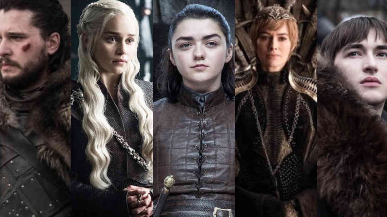 Personajes de Juego de Tronos.