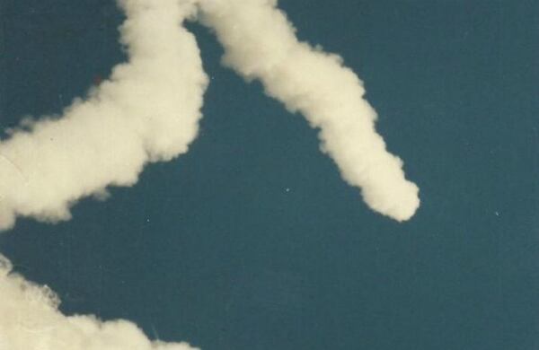 Fotografías inéditas del trasbordador Challenger 