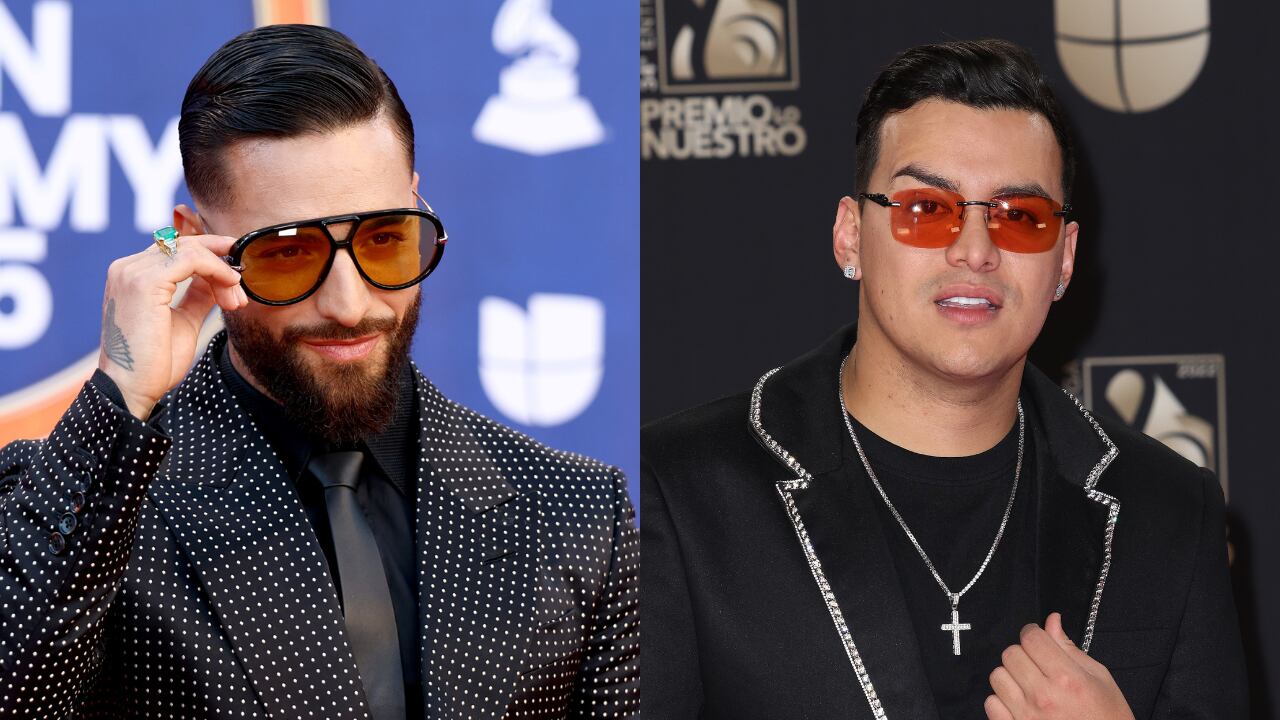 Maluma y Yeison Jiménez.