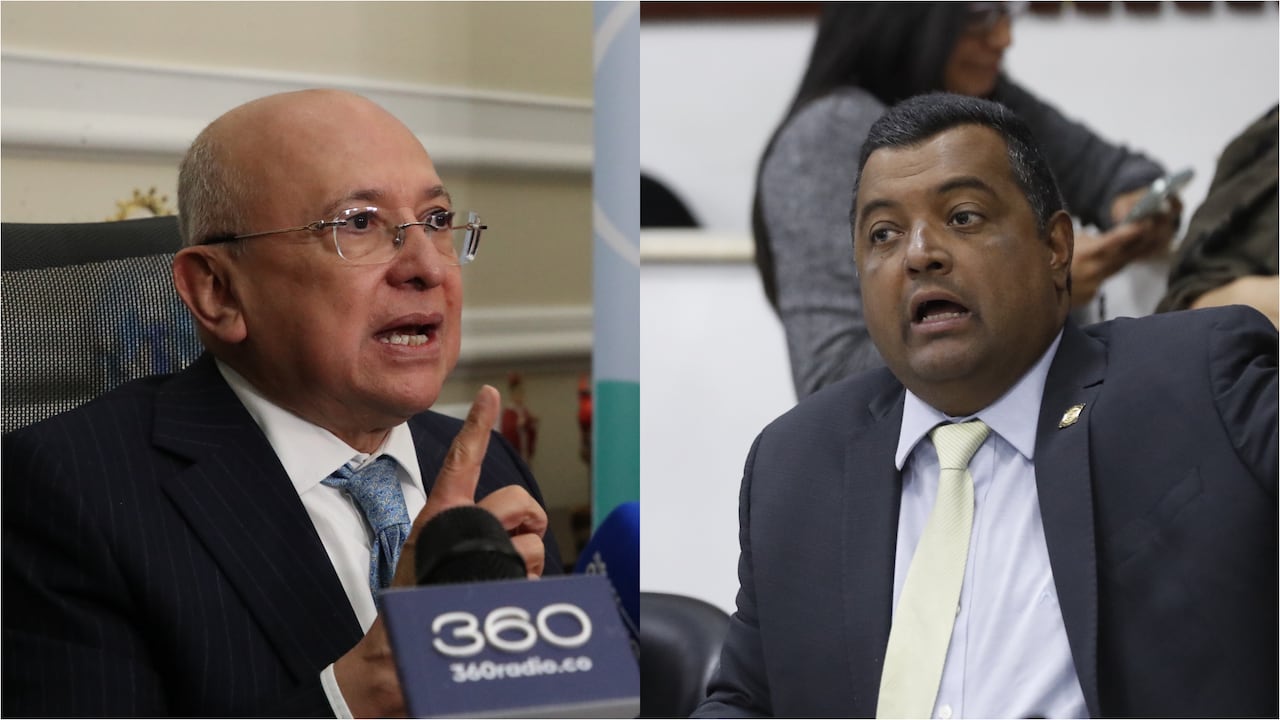 Eduardo Montealegre y Víctor Manuel Salcedo.