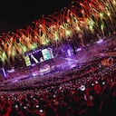 Más de 53 mil personas llenaron el Estadio el Campín, de presencia y de energía, en dos noches consecutivas de BTS en Bogotá. Foto: HYBE/BIGHIT MUSIC