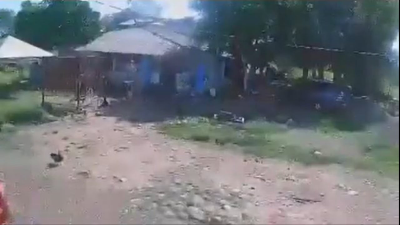 Atentado contra Jhon Calzones.