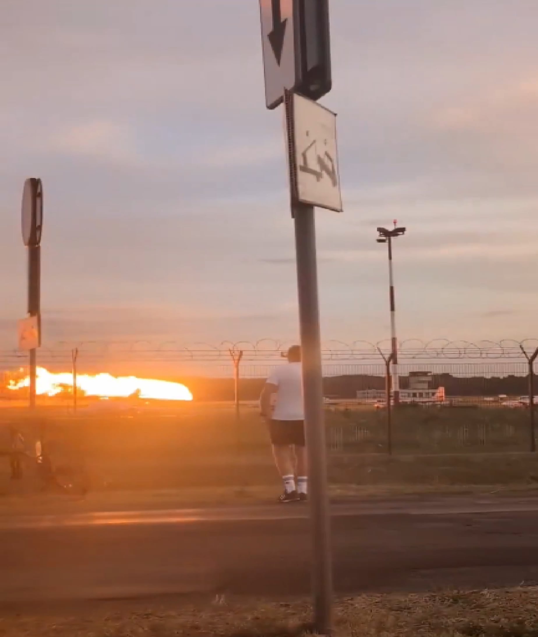 Accidente Aéreo Polonia - Foto de Redes Sociales.