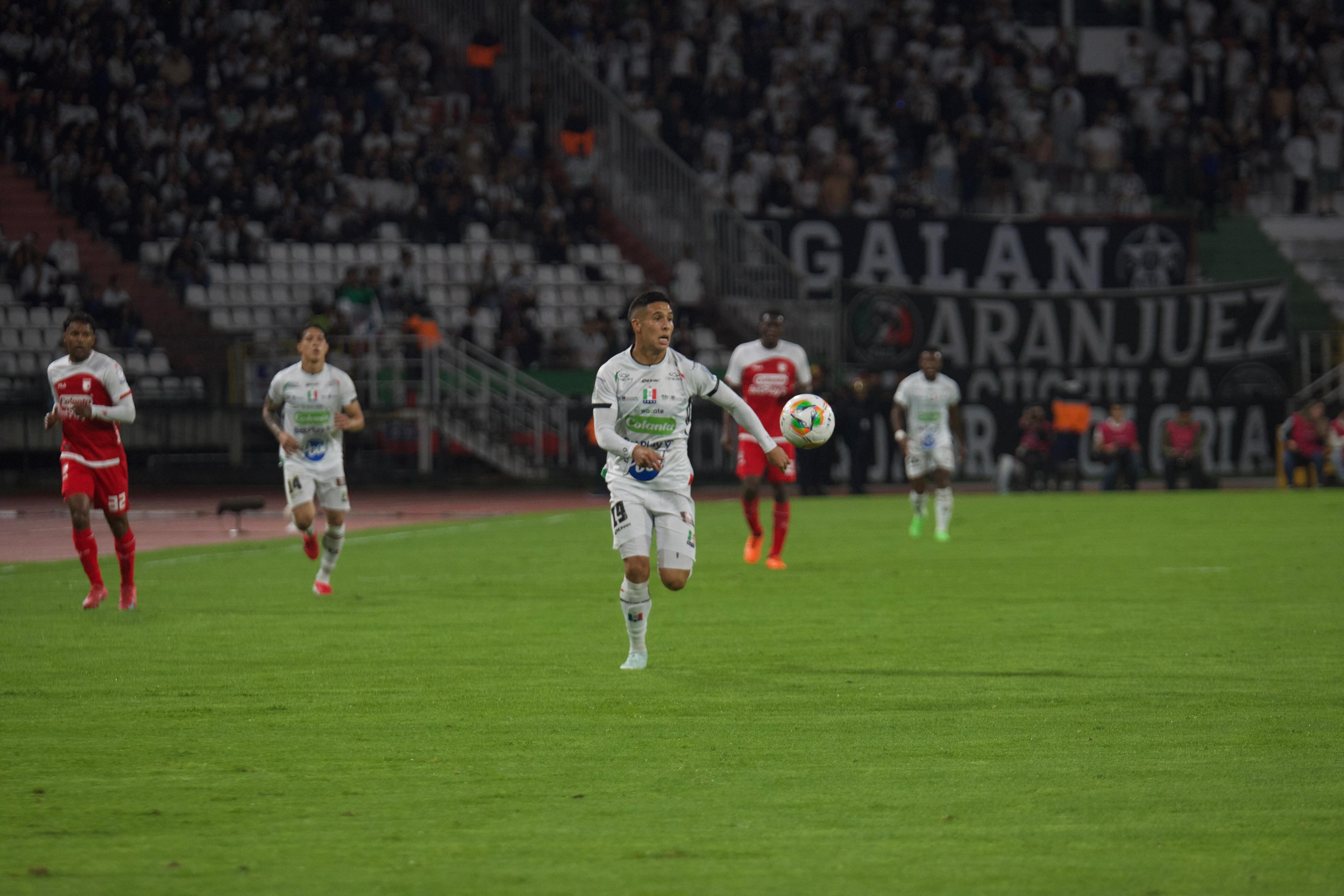 Once Caldas vs Santa Fe por la Liga BetPlay