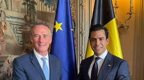 Juan Gonzalo Ospina asume como embajador de Colombia ante Bélgica, Luxemburgo y la Unión Europea.
