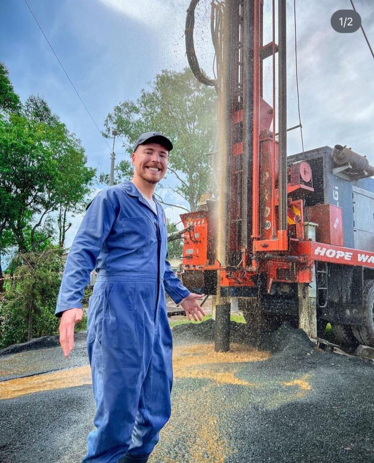 Los pozos de agua potable, construidos por el afamado youtuber ‘MrBeast’ y su equipo, fueron realizados en diferentes comunidades del África, específicamente en Kenia, Zimbabwe, Uganda, Somalia y Camerún.