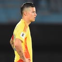 James Rodríguez afectado por la derrota ante Uruguay