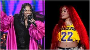 Alicia Keys y Karol G cantaron en el Movistar arena