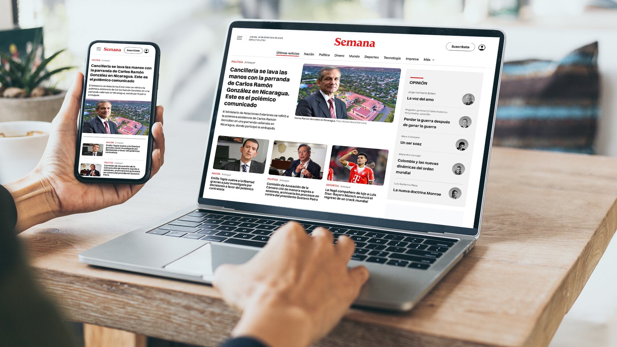 Rediseño Semana.com Semana diciembre 18 2025