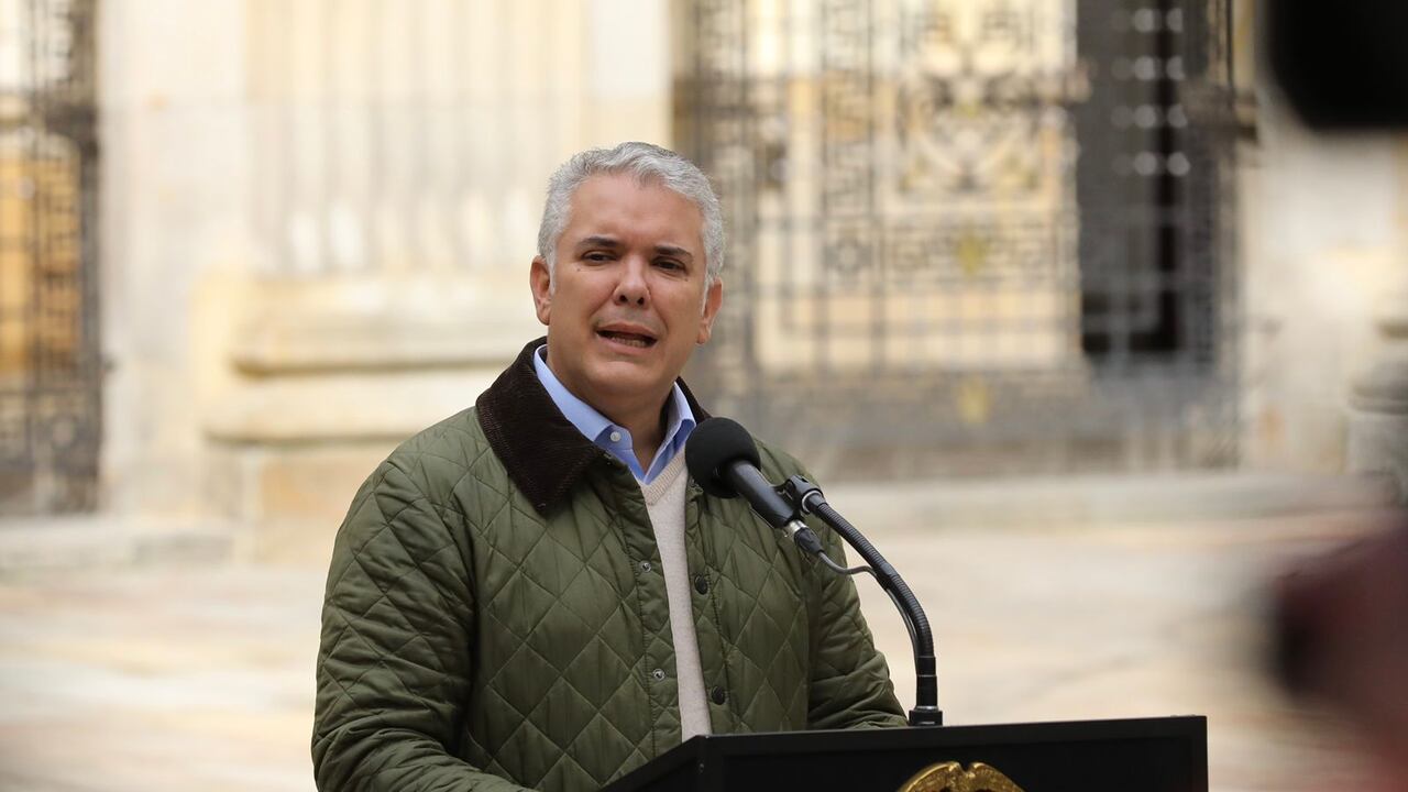 Iván Duque, presidente de Colombia.