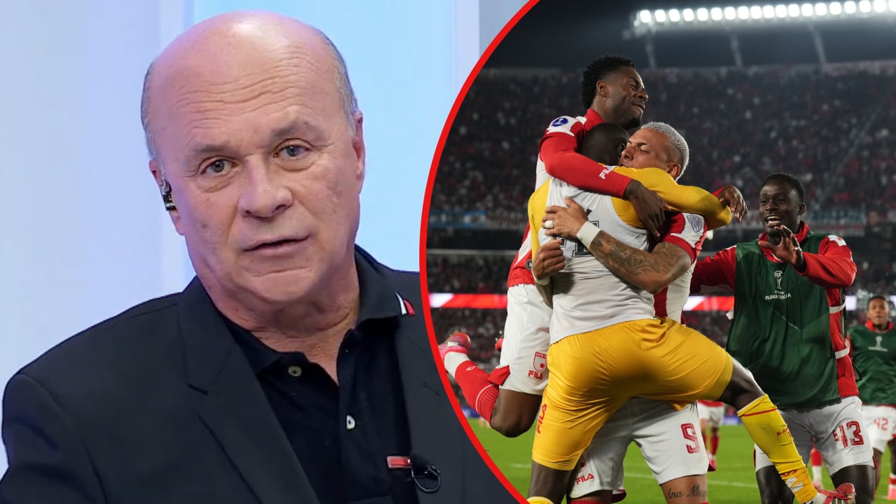Carlos Antonio Vélez habló sobre la victoria de Santa Fe en el Monumental