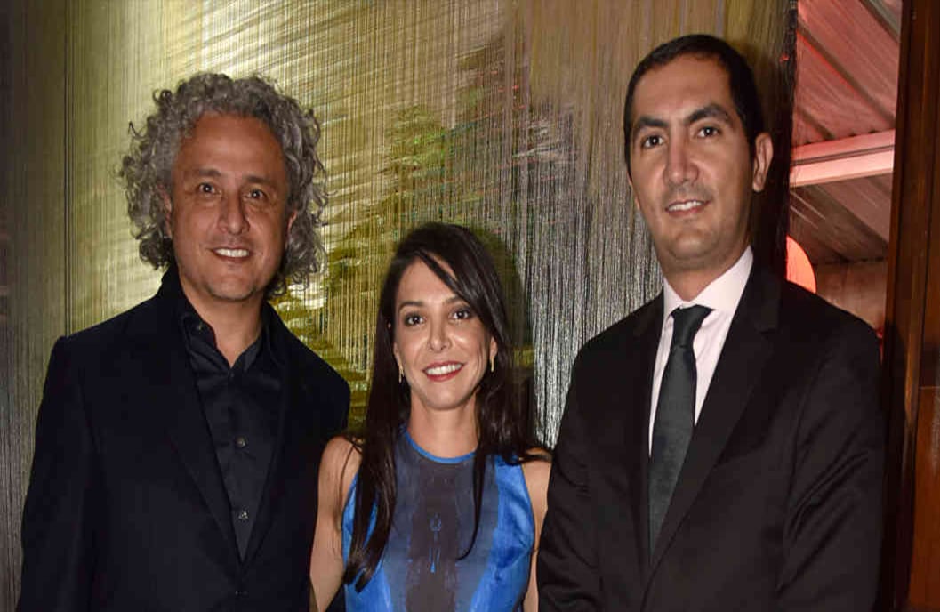  Jorge Lizarazo, María Paz Gaviria y David Barguil.