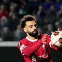 Mohamed Salah anotó desde el punto penal.