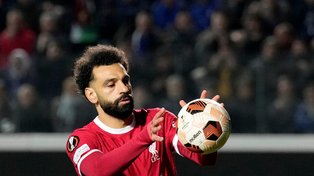 Mohamed Salah anotó desde el punto penal.